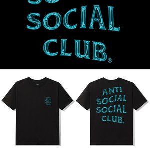 Anti Social Social Club Braking Point Black Tee XXL NWT